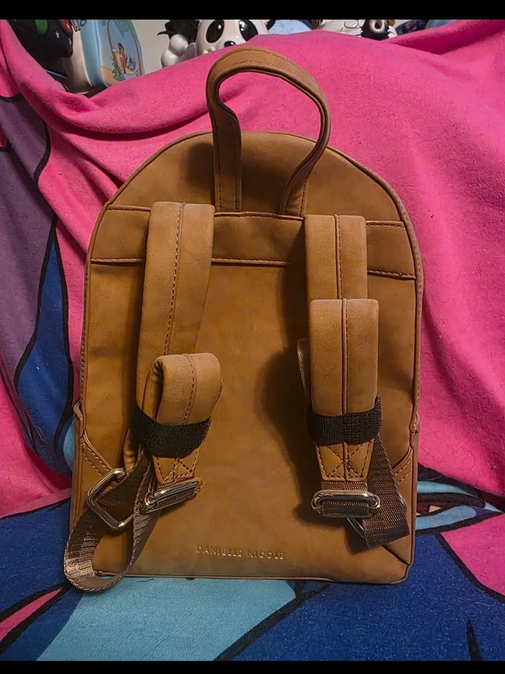 GUC Danielle Nicole Beauty and the Beast Stained Glass Mini Backpack - Picture 2 of 6